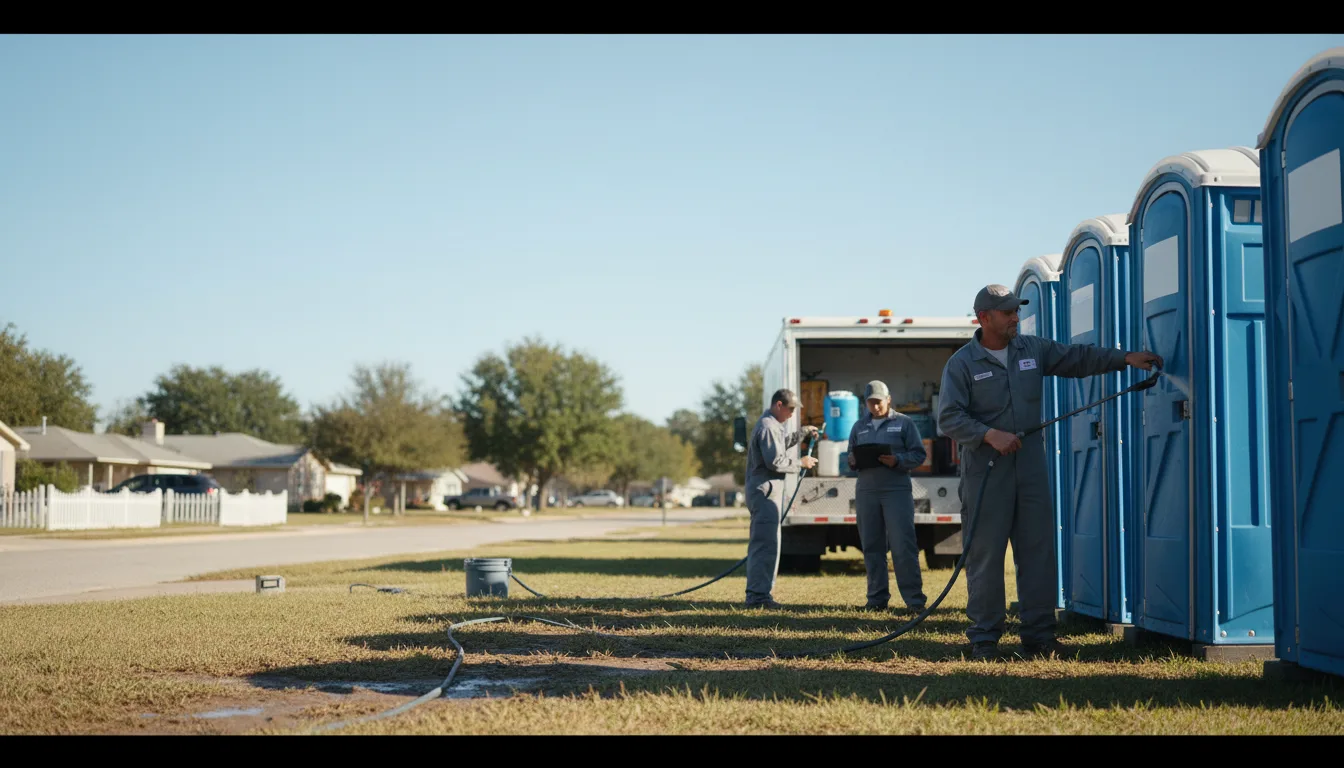 Long-Term Portable Toilet Rental in Little Cedar, IA near me